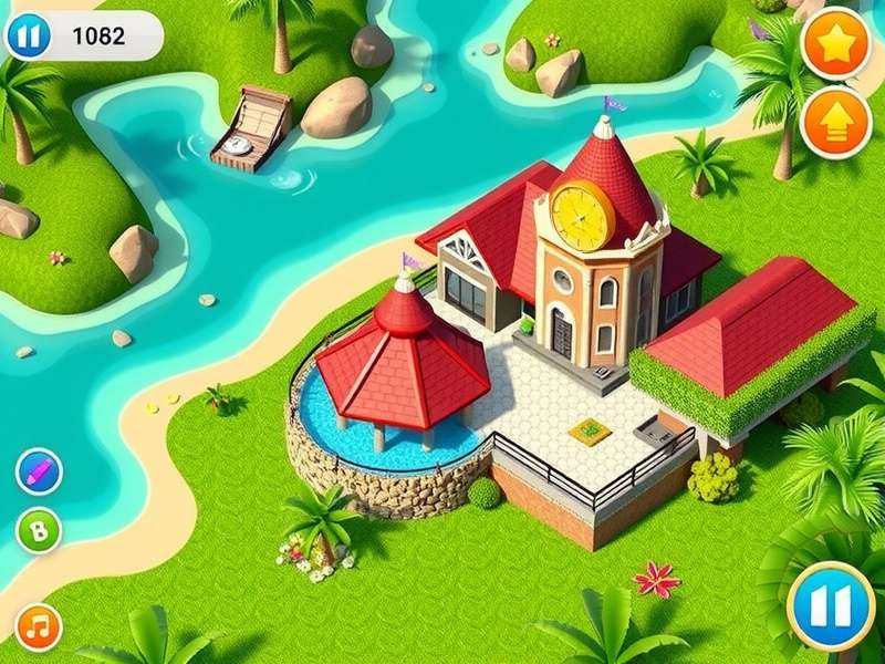 Tropical Villa Visionary Game Screenshot